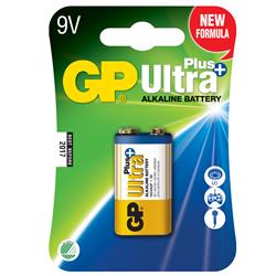 GP Ultra Plus Alkaline 9V 1-pack