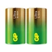 GP Ultra Alkaline D / LR20-batteri, 1.5 Volt, 2-pack