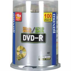 Maxell DVD-R 100-pack spindel 4.7GB 16X