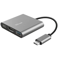 Trust Dalyx 3-i-1 USB-C-adapter