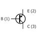 2N3906, PNP-transistor, 5-pack