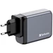 Verbatim 4-ports GaN USB-laddare, 100 Watt