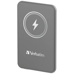 PowerBank Verbatim Charge´N´Go 5000 mAh, magnetisk, grå