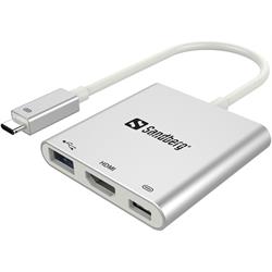 Sandberg USB-C Mini Dock HDMI+USB