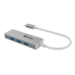 Sandberg USB-C to 3 x USB 3.0 Converter