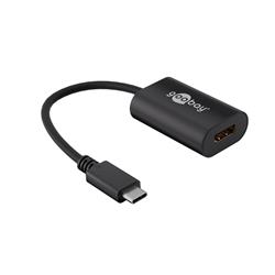 Goobay USB-C till HDMI-adapter, svart