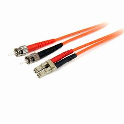 1 m 62,5/125 multiläges Duplex-fiberpatchkabel LC - ST 