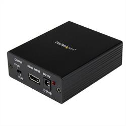 HDMI till VGA-videoadapter med audio – HD till VGA-skärm 1080p 