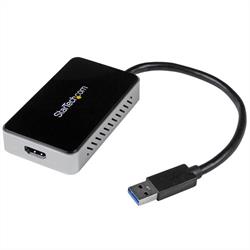 USB 3.0 till HDMI externt videokort, multiskärmsadapter med USB-hubb med 1 port – 1920x1200/1080p 