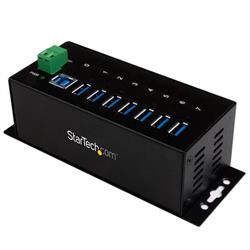 Industriell USB 3.0-hub med 7 portar - ESD- och överspänningsskydd 