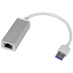 USB 3.0 till Gigabit-nätverksadapter - silver 