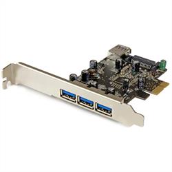 PCI Express USB 3.0-kort med 4 portar 