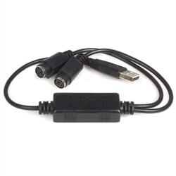 USB till PS/2-adapter - Tangentbord och mus 