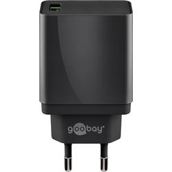Goobay USB Quick Charger QC 3.0 18 Watt, svart