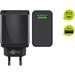 Goobay USB Quick Charger QC 3.0 18 Watt, svart