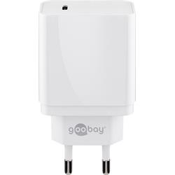Goobay USB-C Power Delivery Snabbladdare, 18 W,  vit