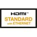 HDMI-kabel, 4K  30 Hz, svart, 15 meter