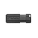 Verbatim USB 2.0-minne PinStripe 8 GB, svart