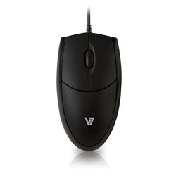 V7 MV3000, 3-knappars mus, svart