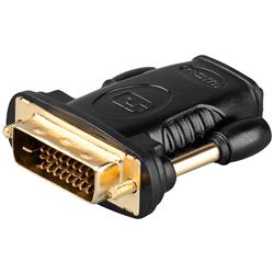 Adapter, HDMI 19-pin hona till DVI-D Dual Link hane