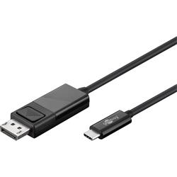 Adapterkabel, USB-C hane till DisplayPort hane, 1.2 m