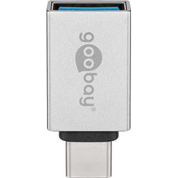 USB 3.0-adapter, USB-C hane > 3.0 A hona, Silver
