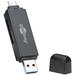 Goobay kortläsare, USB 3.0 A + C, SD + microSD