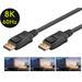 Goobay DisplayPort-kabel 2.0, 8K @ 60 Hz, 1 meter