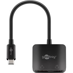 USB-C till HDMI och DisplayPort-adapter
