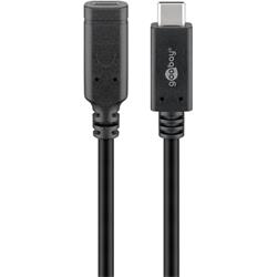 USB-C förlängningskabel, USB 3.2 Gen 2, 1 meter