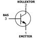 BC547B, NPN-transistor, 5-pack