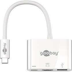 Goobay USB-C adapter, HDMI - USB 3.0 - PowerDelivery