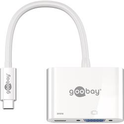 Goobay USB-C adapter, VGA - PowerDelivery