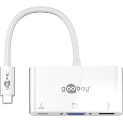 Goobay USB-C adapter, VGA - USB 3.0 - PowerDelivery