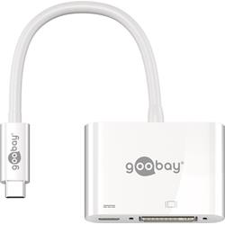 Goobay USB-C adapter, DVI hona - PowerDelivery
