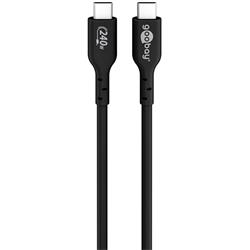 USB 2.0 ladd & synkkabel, USB-C, 240 Watt, 1 meter