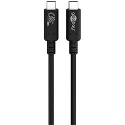USB4 Gen 2x2 ladd & synkkabel, USB-C, 240 Watt, 2 meter