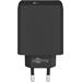 USB-C snabbladdare, PowerDelivery 65 Watt, svart