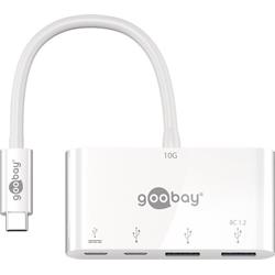 Goobay USB-C adapter, 2 x USB3.0 - 1 x USB-C - PD, Gen1