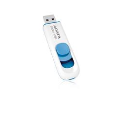 USB 2.0-minne, ADATA C008, 16 GB, Vit / Blå