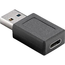 USB-adapter, USB-C hona till USB 3.0 A hane, svart