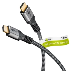 Goobay Plus Ultra High Speed HDMI-kabel, 1 meter