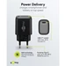 Goobay USB-C GaN-laddare, PowerDelivery, 20 Watt, svart