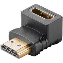 HDMI-adapter, vinklad 270°, hona till hane, 8K @ 60 Hz