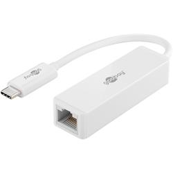 Goobay USB-nätverksadapter, USB-C till RJ45