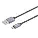 3SIXT USB 2.0-kabel, A till microB, 0.3 meter