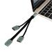 LogiLink USB C hub, 1 x USB 3.0, 2 x USB 2.0