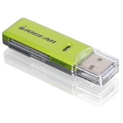 IOGEAR GFR204SD, SD/MicroSD/MMC USB-kortläsare