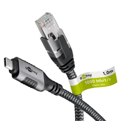 Adapterkabel USB-C 3.1 till RJ45, 1 meter