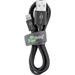 Goobay USB 2.0-kabel, A till Lightning, svart 0.5 meter